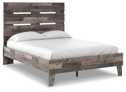 Full Panel Platform Bed