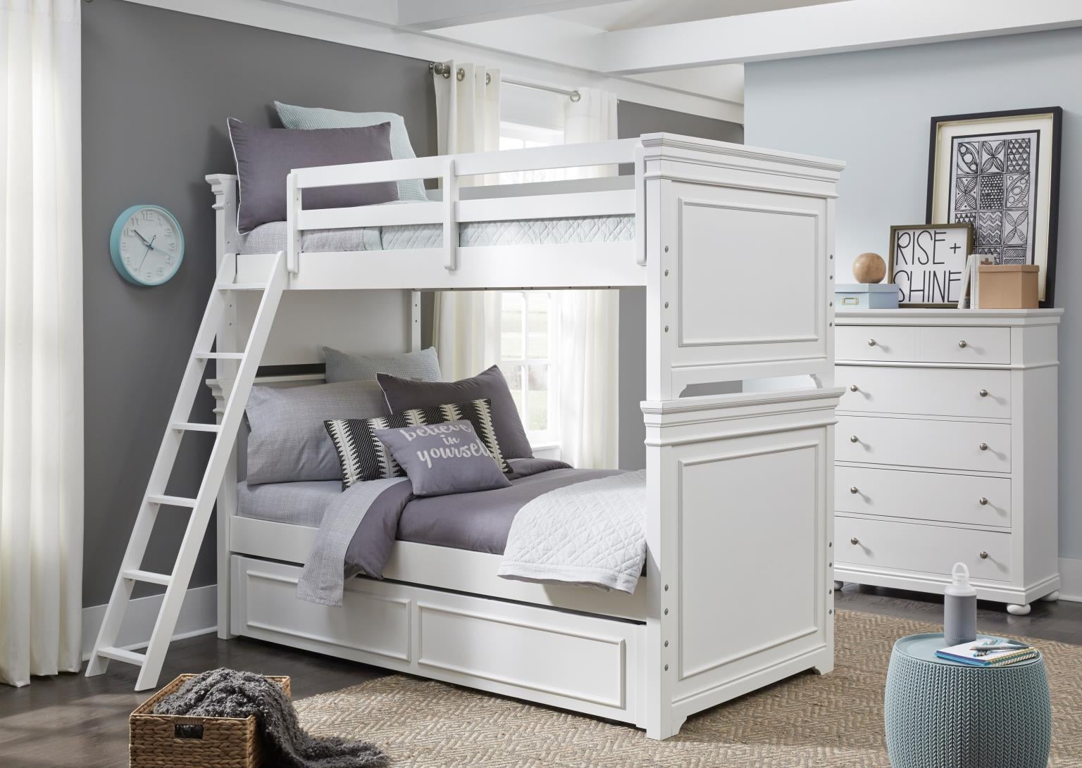 Twin over Twin Bunk Bed