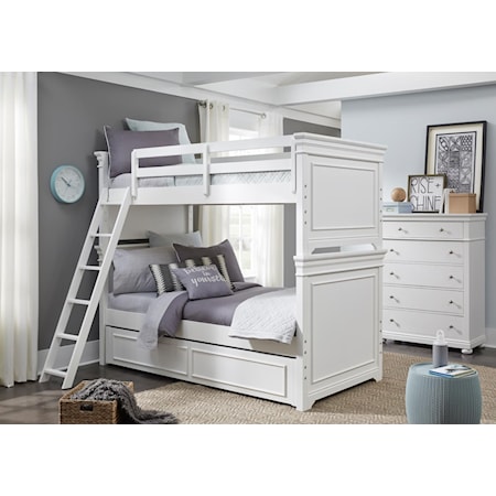 Twin over Twin Bunk Bed