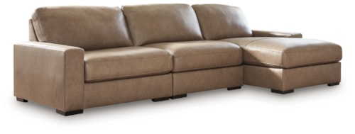 3-Piece Sectional With Chaise