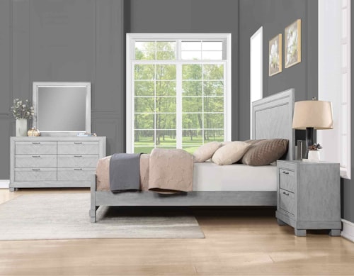 Montana Rustic 4-Piece Queen Bedroom Set