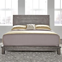 Contemporary King Platform Bed