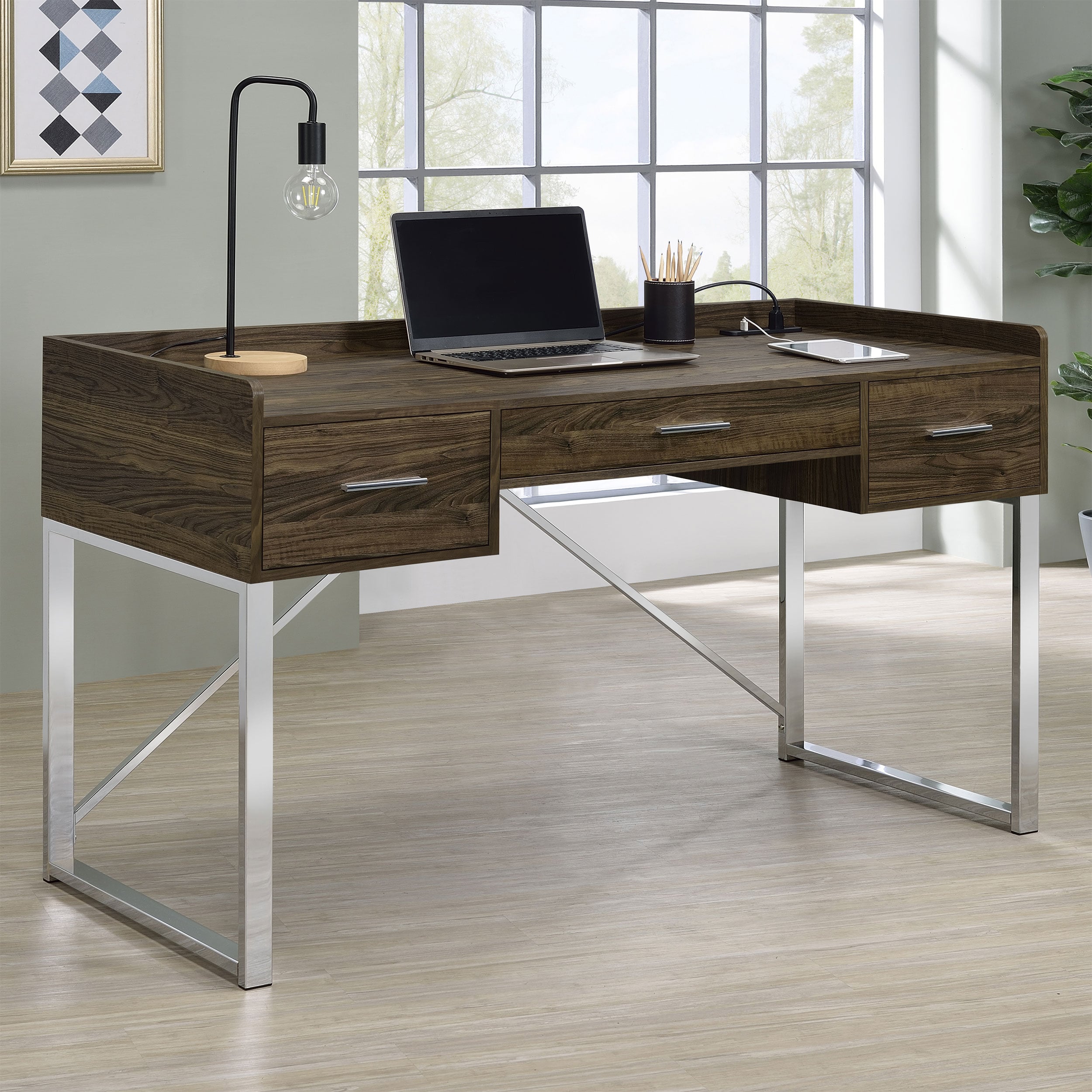 Angelica 3-drawer Writing Desk and