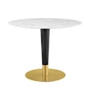 Modway Zinque 40" Marble Dining Table
