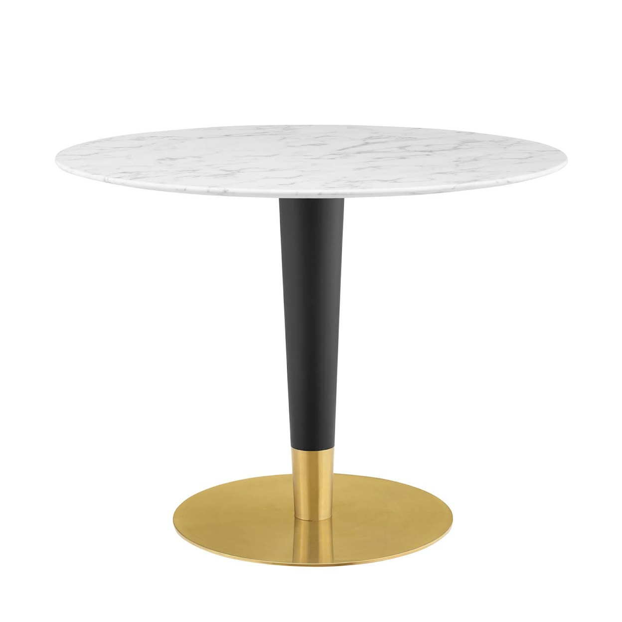 Modway Zinque 40" Marble Dining Table