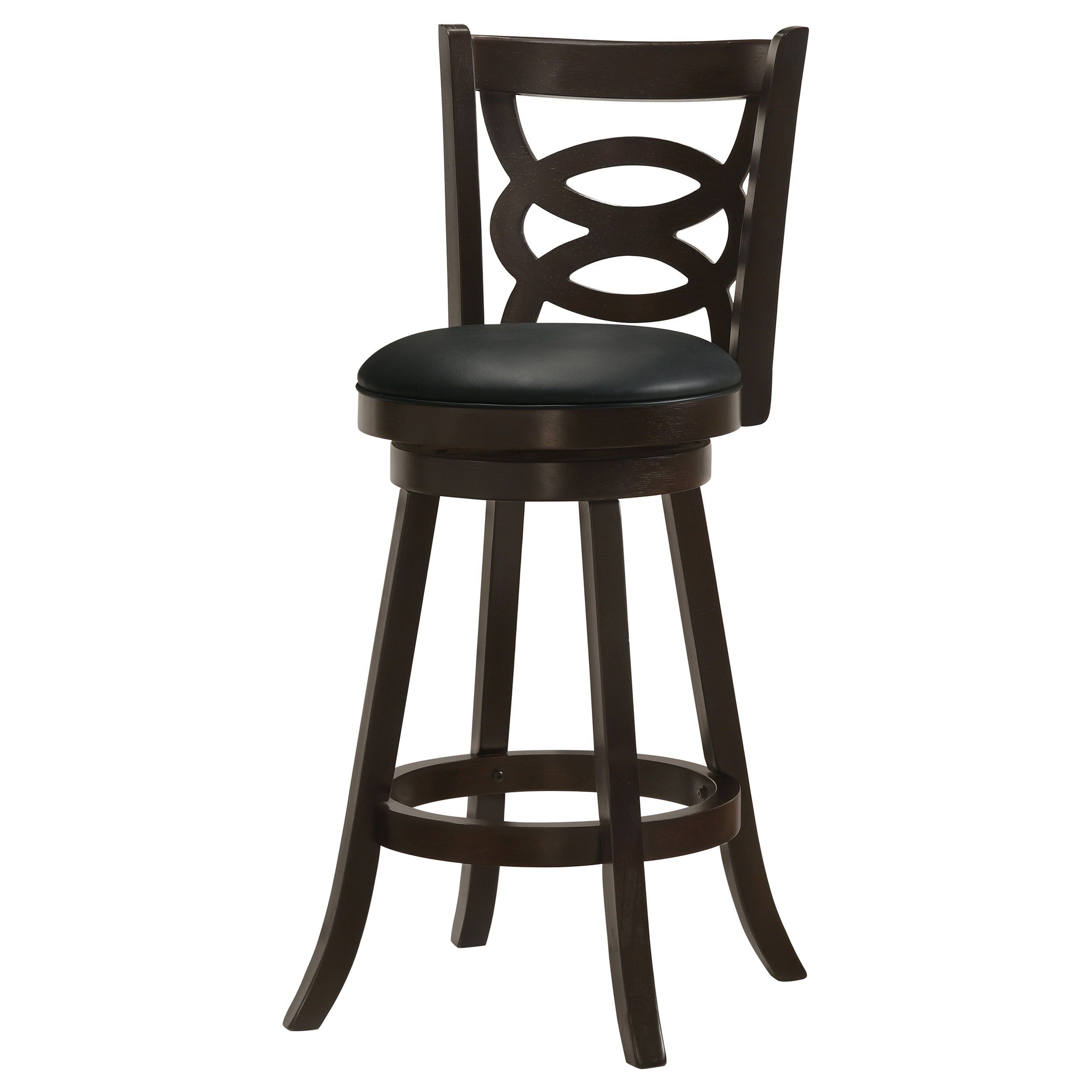 Calecita Wood Swivel Bar Stool