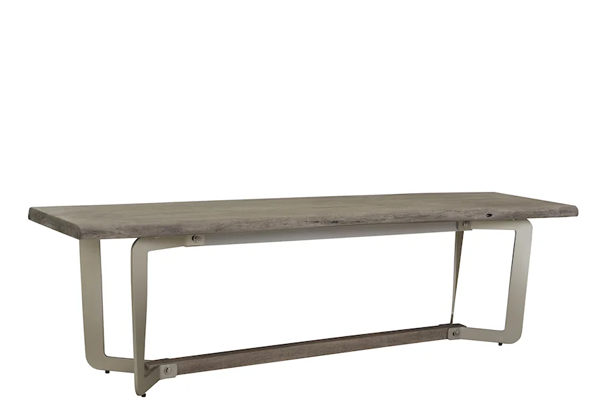 Waverly Live-Edge Dining Bench by Riverside Furniture at Esprit Decor Home Furnishings