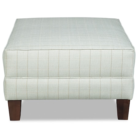 Custom Small Rectangular Cocktail Ottoman