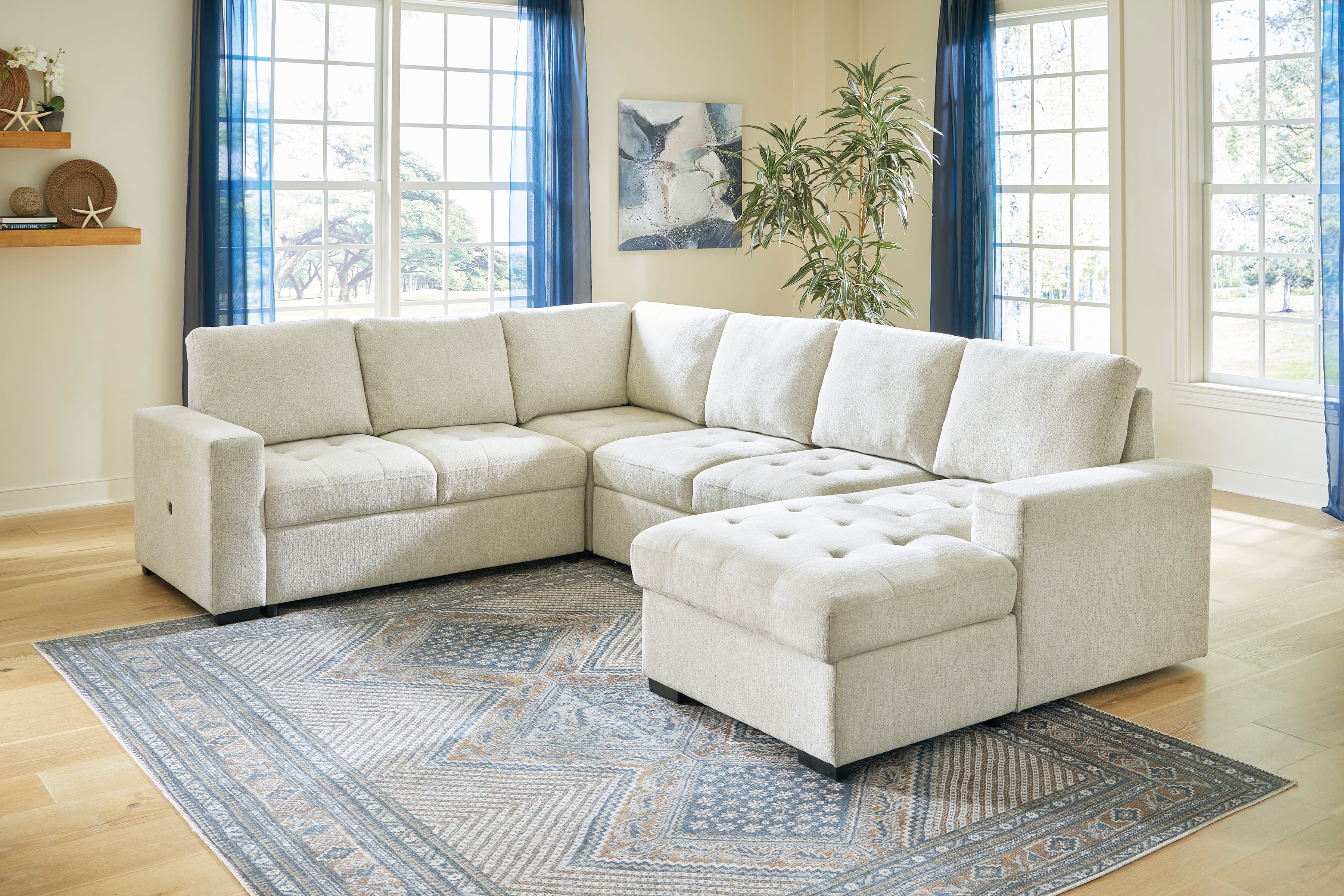 Caruso sectional deals sofa