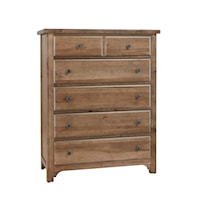 Traditional Farmhouse 5-Drawer Chest