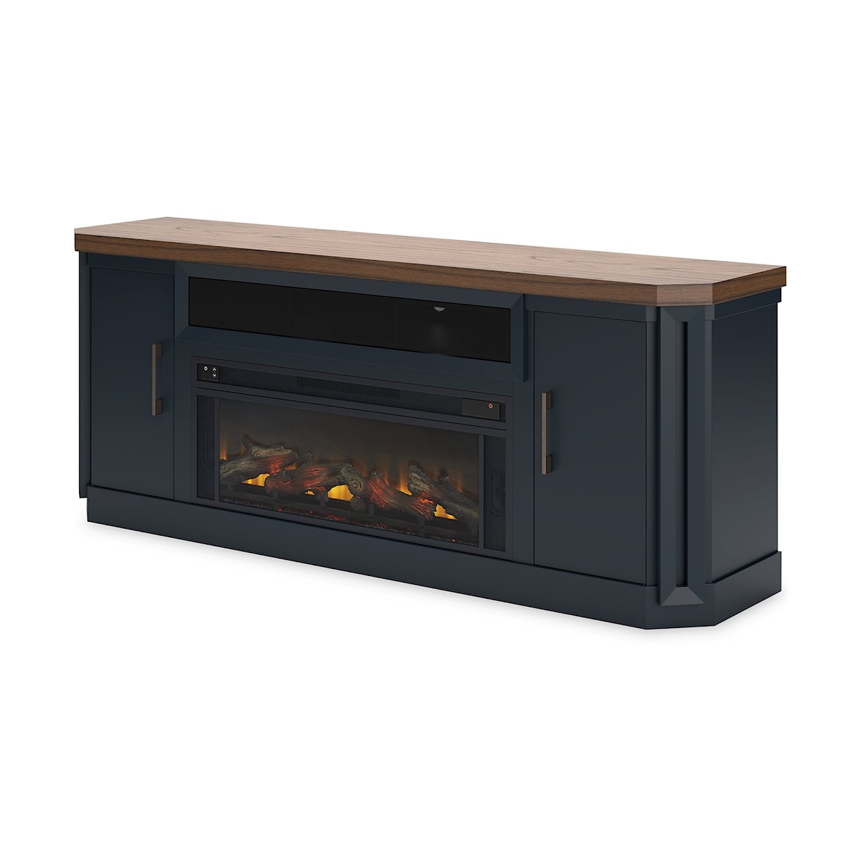 Michael Alan Select Landocken 83" TV Stand with Electric Fireplace