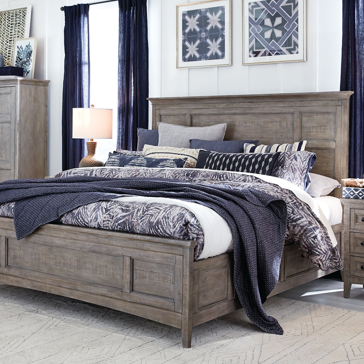 Magnussen Home Paxton Place Bedroom Queen Panel Bed