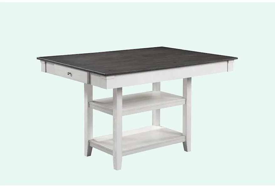 Nina Counter Height Dining Table by Crown Mark at Dream Home Interiors