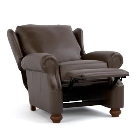 Grisham Manual Recliner - Leather