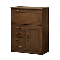 Transitional Computer Armoire