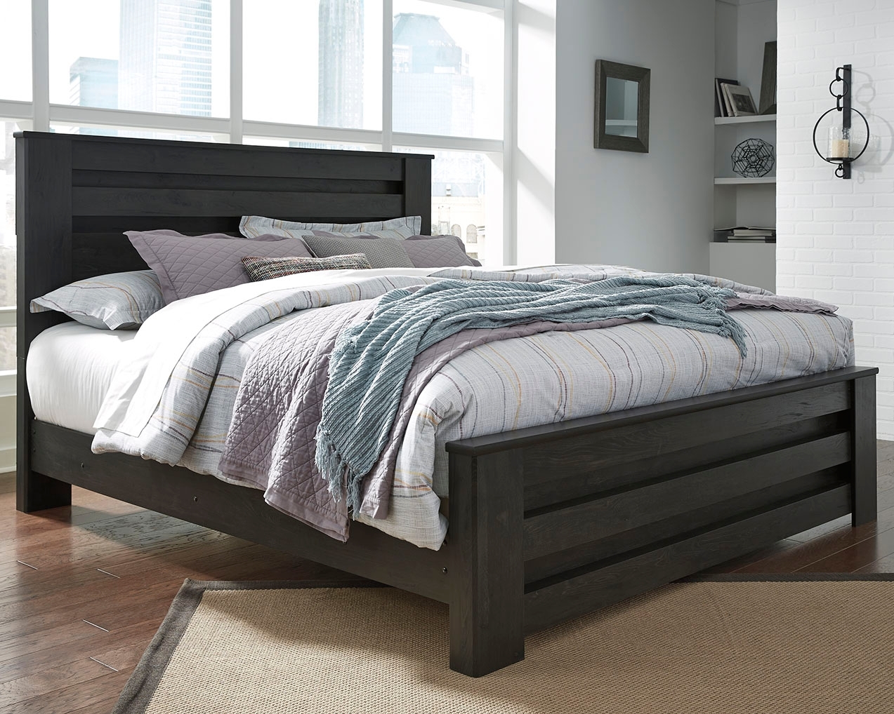 King Panel Bed