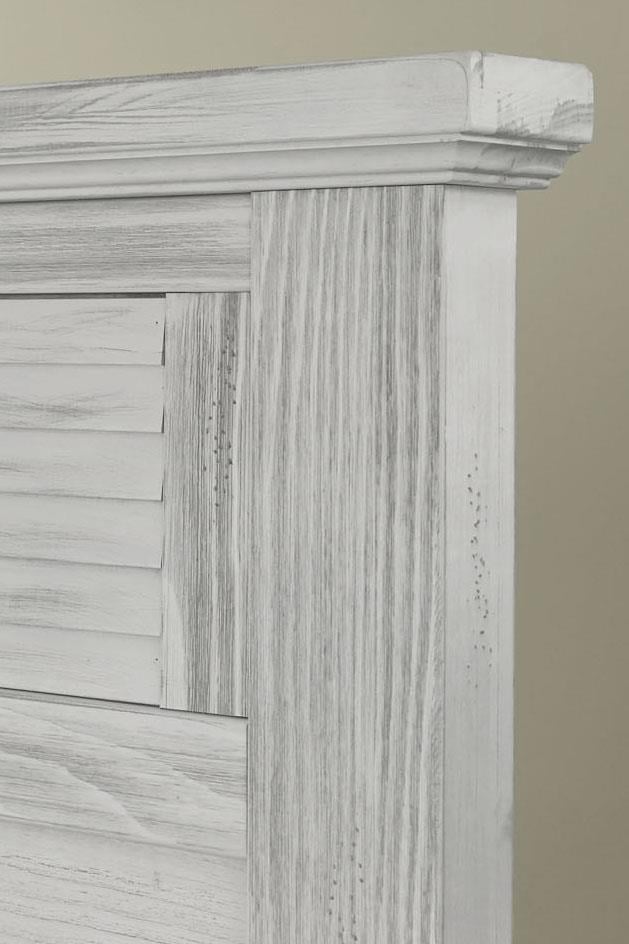 Vaughan Bassett Sawmill 5-Piece Queen Louver Bedroom Set