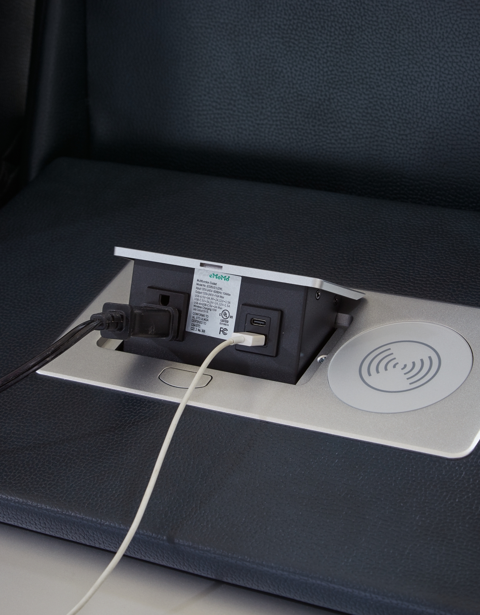 Signature Design by Ashley Fyne-Dyme Pwr Rec Sofa With Adj Headrest