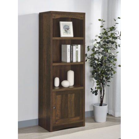 Laughlin 3-shelf Media Tower Pine