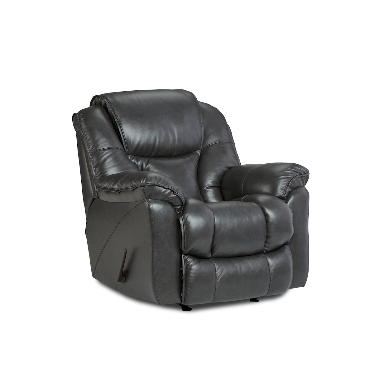 HomeStretch David Leather Rocker Recliner