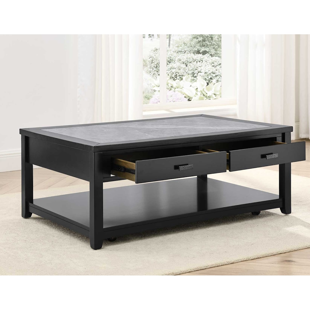 Prime Garvine Cocktail Table with Storage