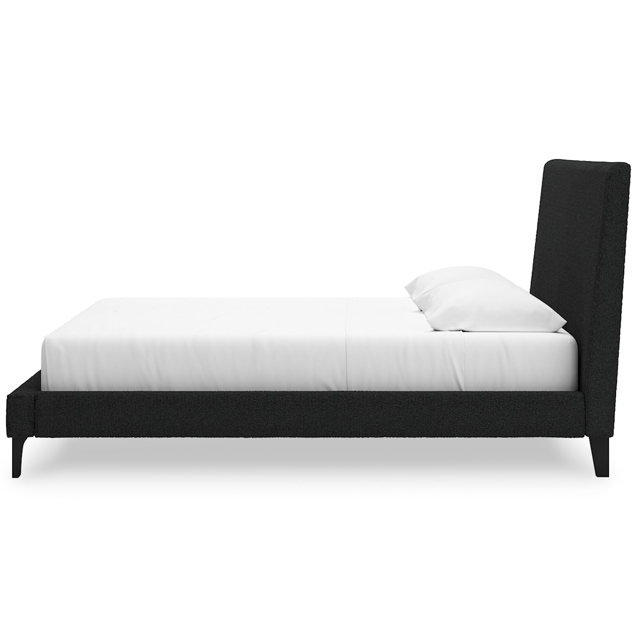 Signature Design by Ashley Cadmori King Upholstered Bed With Roll Slats