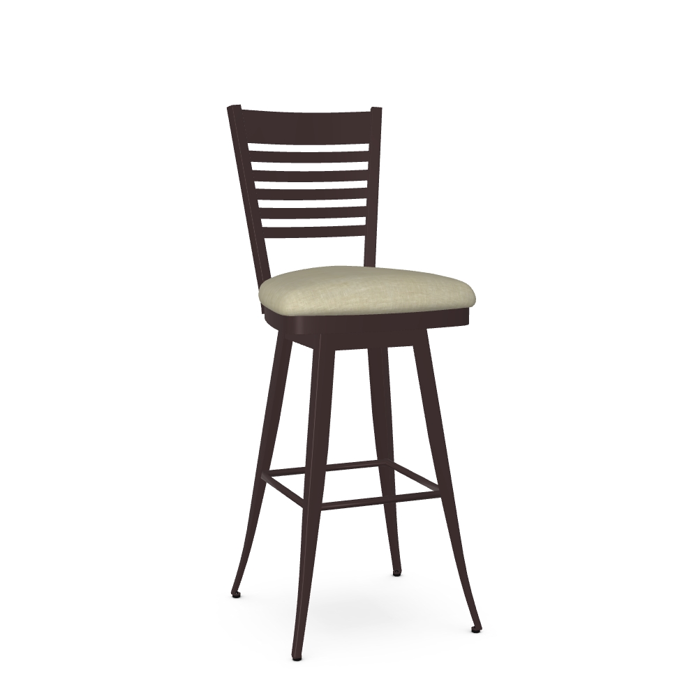 Upholstered Swivel Bar Stool