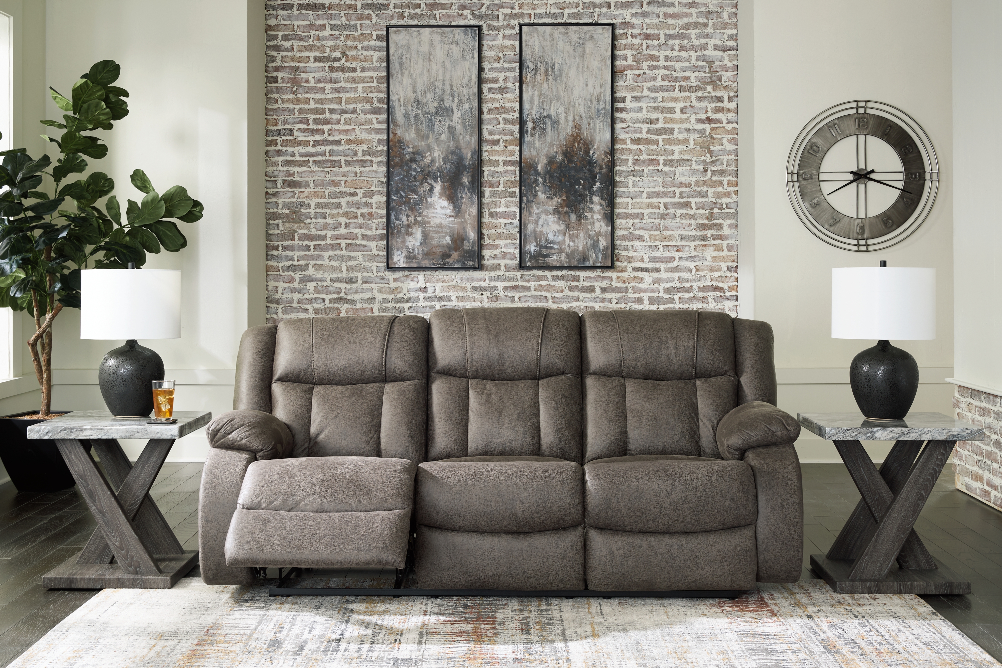 Ashley Signature Design First Base Living Room Set