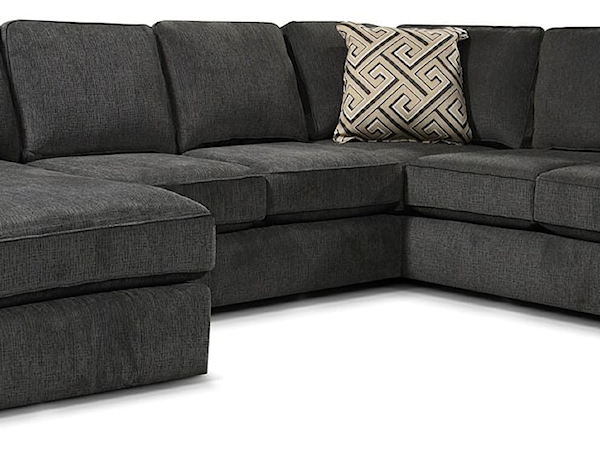 3-Piece Chaise Sectional Sofa