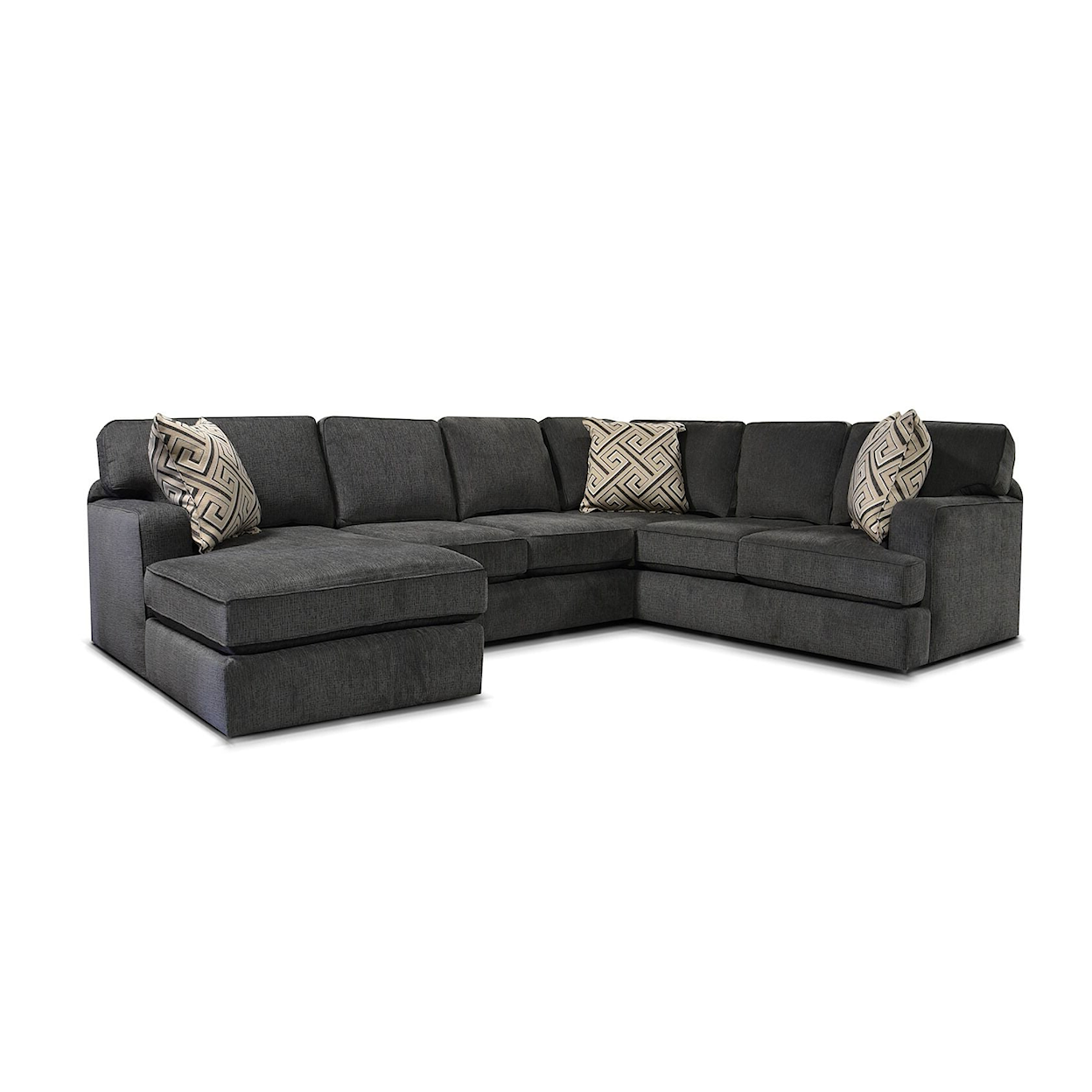 England Rouse 3-Piece Chaise Sectional Sofa