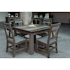 IFD International Furniture Direct Loft Rustic Dining Table