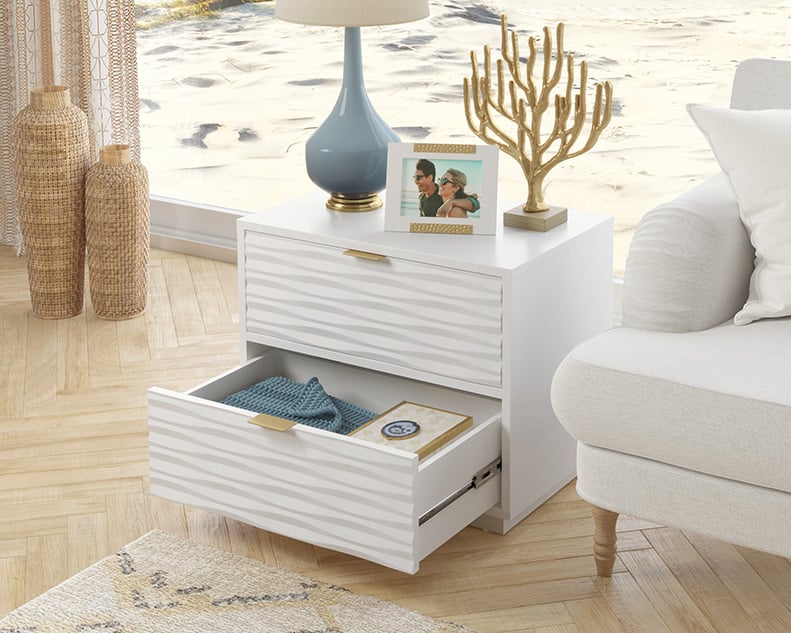 Two-Drawer Side Table