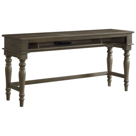 Counter Height Console Table