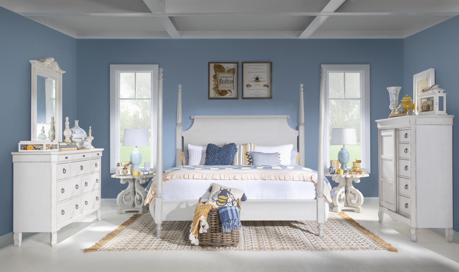 10-Drawer Dresser and Mirror Set