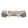 Stressless by Ekornes Emily 3-Seat Power Reclining Sectional Sofa