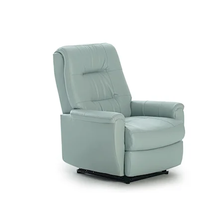 Felicia Power Space Saver Recliner with Button-Tufted Back