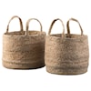 Signature Design by Ashley Accents Brayton Natural Basket Set