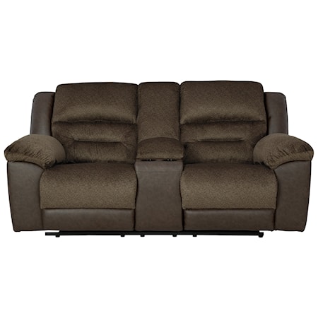 Reclining Loveseat With Console