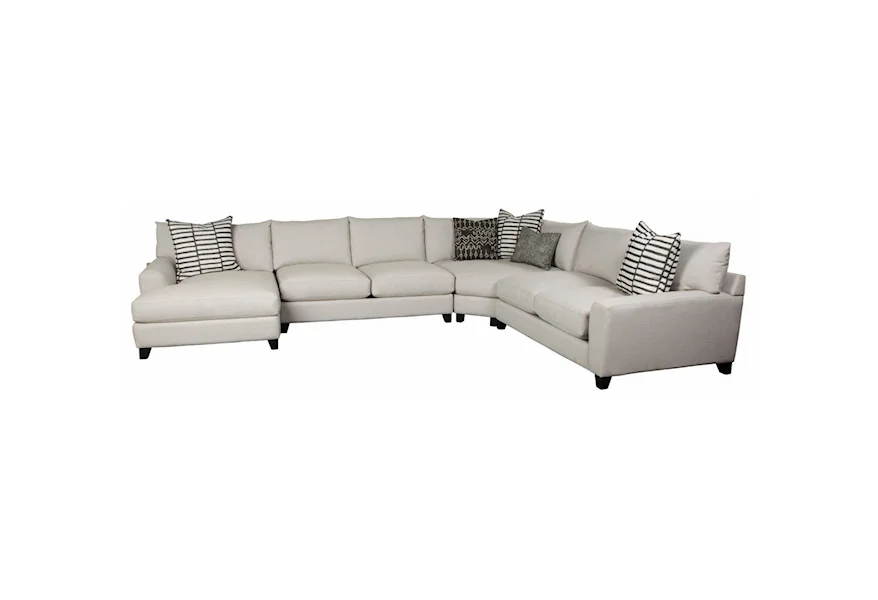 Harris 4-Piece Sectional by Jonathan Louis at Morris Home