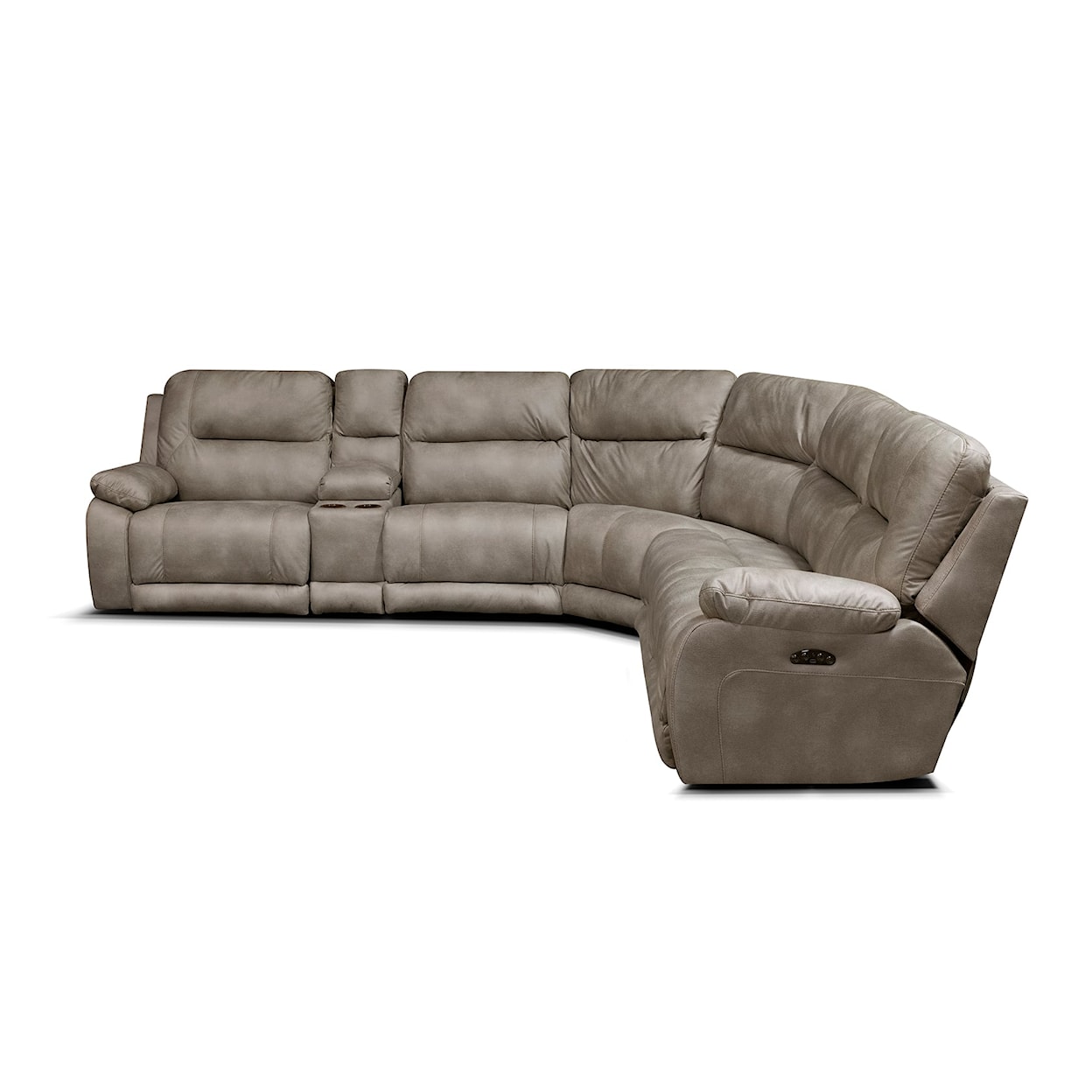 Dimensions EZ9K00/H Series 6-Piece Sectional Sofa with Power Headrest