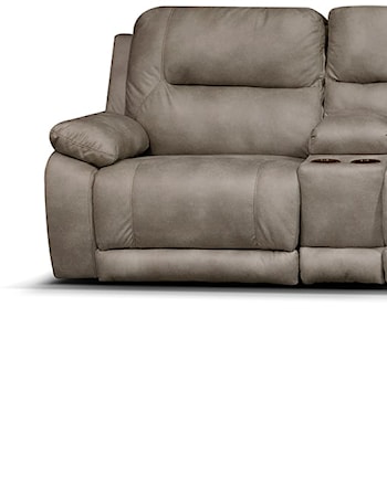 6-Piece Sectional Sofa with Power Headrest