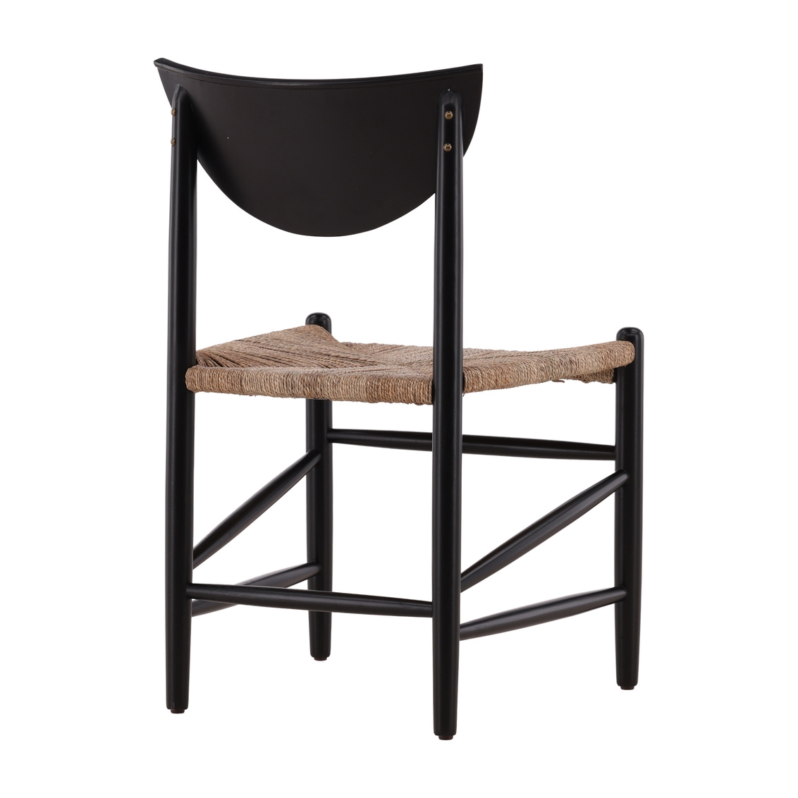 Furniture Classics Simpson Accent Chair with Hand-woven Seagrass Seat