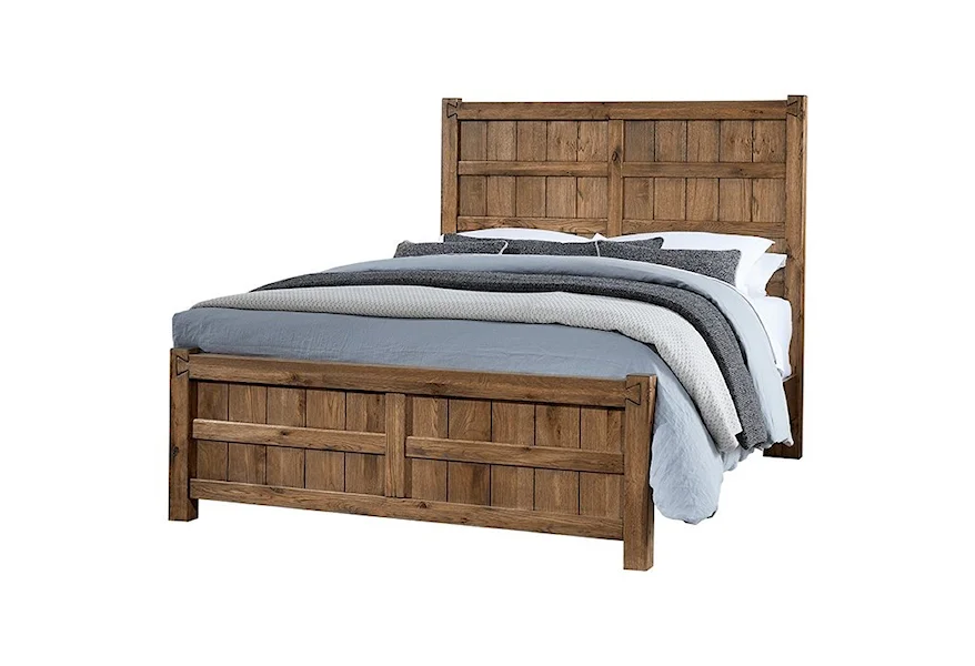 Dovetail - 751 King Board and Batten Bed by Vaughan Bassett at Furniture and ApplianceMart