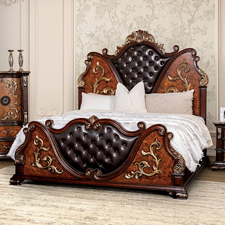 Upholstered Queen Bed