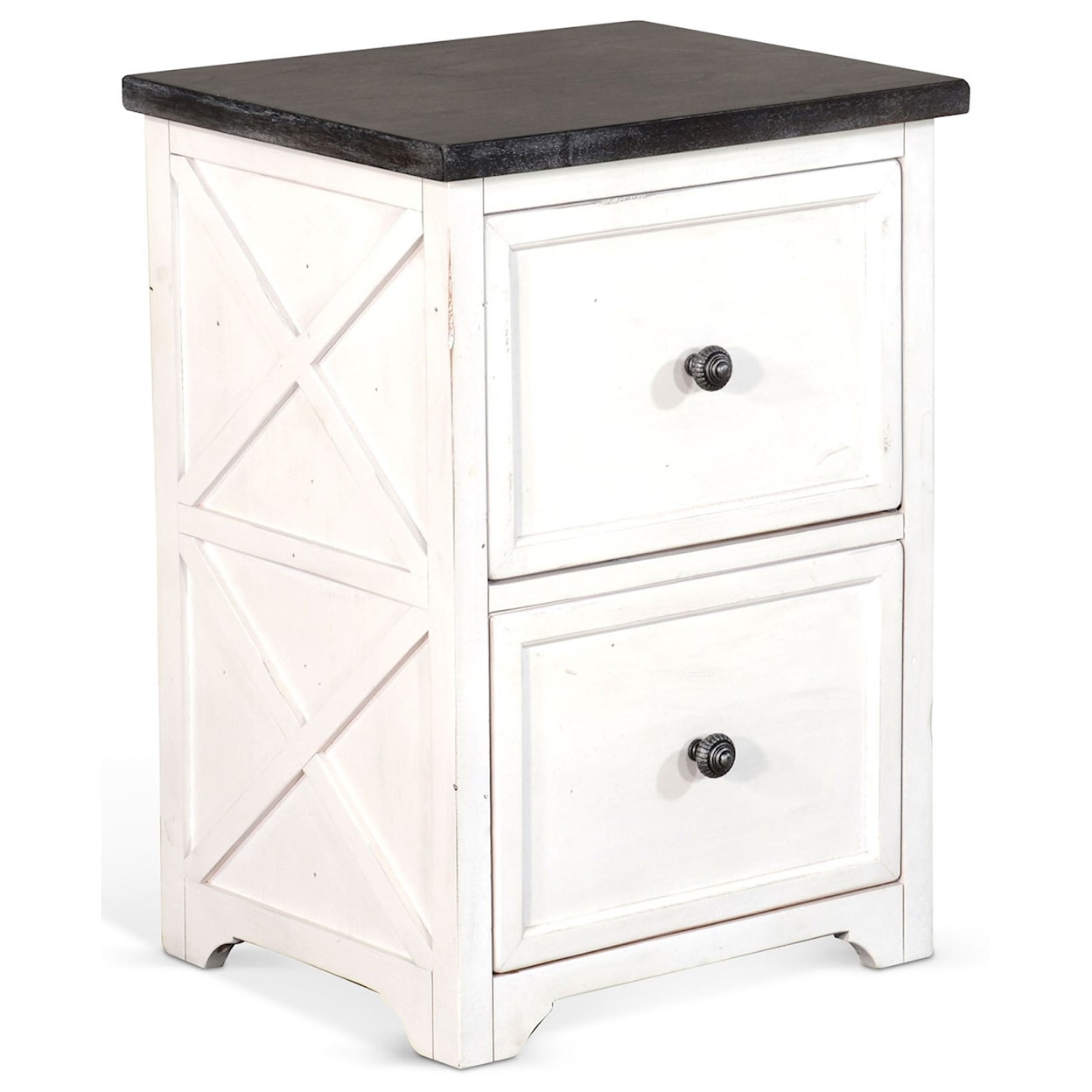 Sunny Designs Carriage House File Cabinet