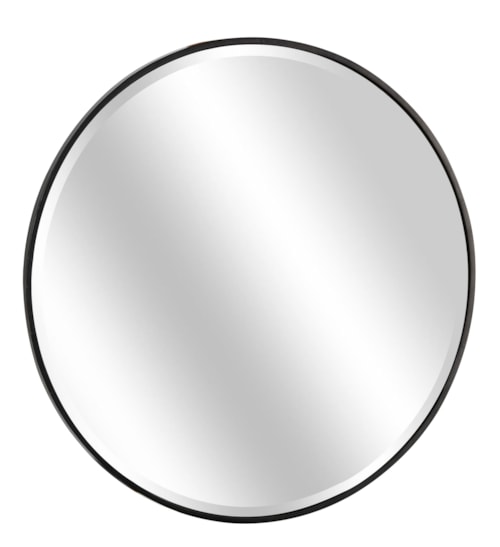 Transitional Round Wall Mirror