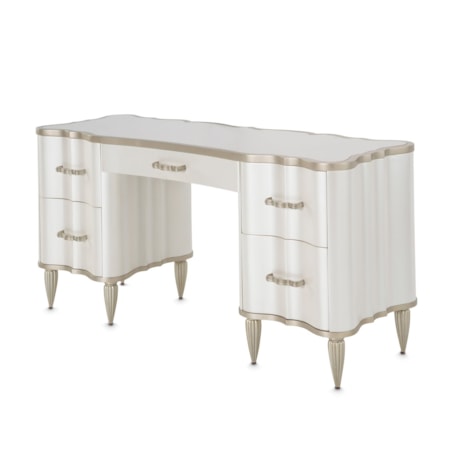 5-Drawer Vanity Desk