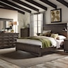 Liberty Furniture Thornwood Hills 4-Piece Queen Panel Bed Set