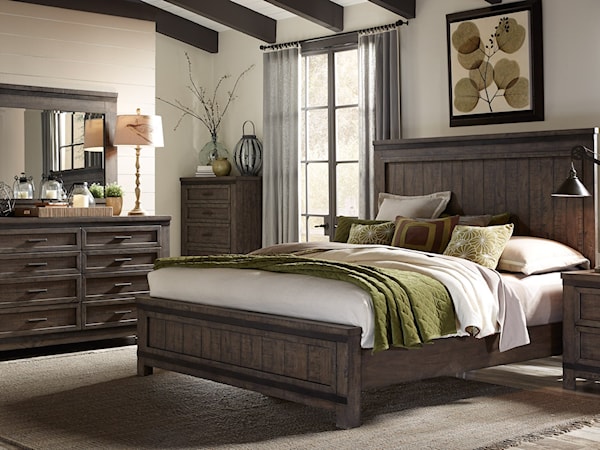 3-Piece Queen Panel Bed Set