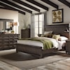 Liberty Furniture Thornwood Hills 3-Piece Queen Panel Bed Set